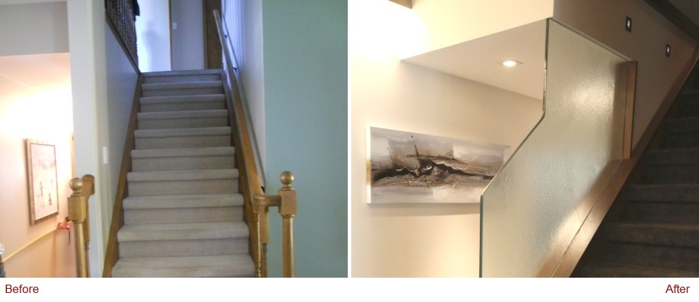 Before and After Photo - IDEATE Interior Design